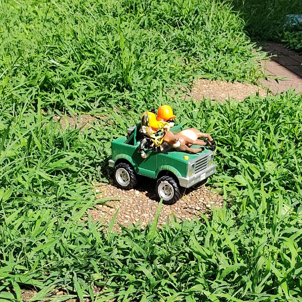 Gemmy Green and Orange Off-Road Toy Vehicle